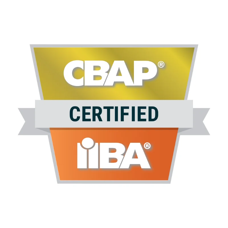 Certification Badge CBAP IIBA