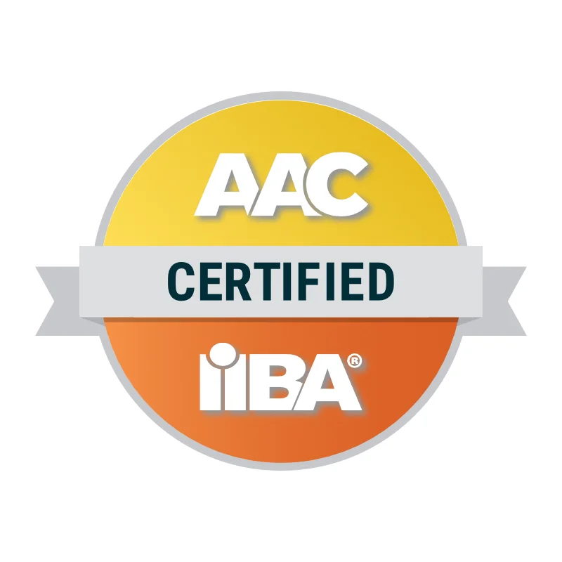 IIBA Certification Badge